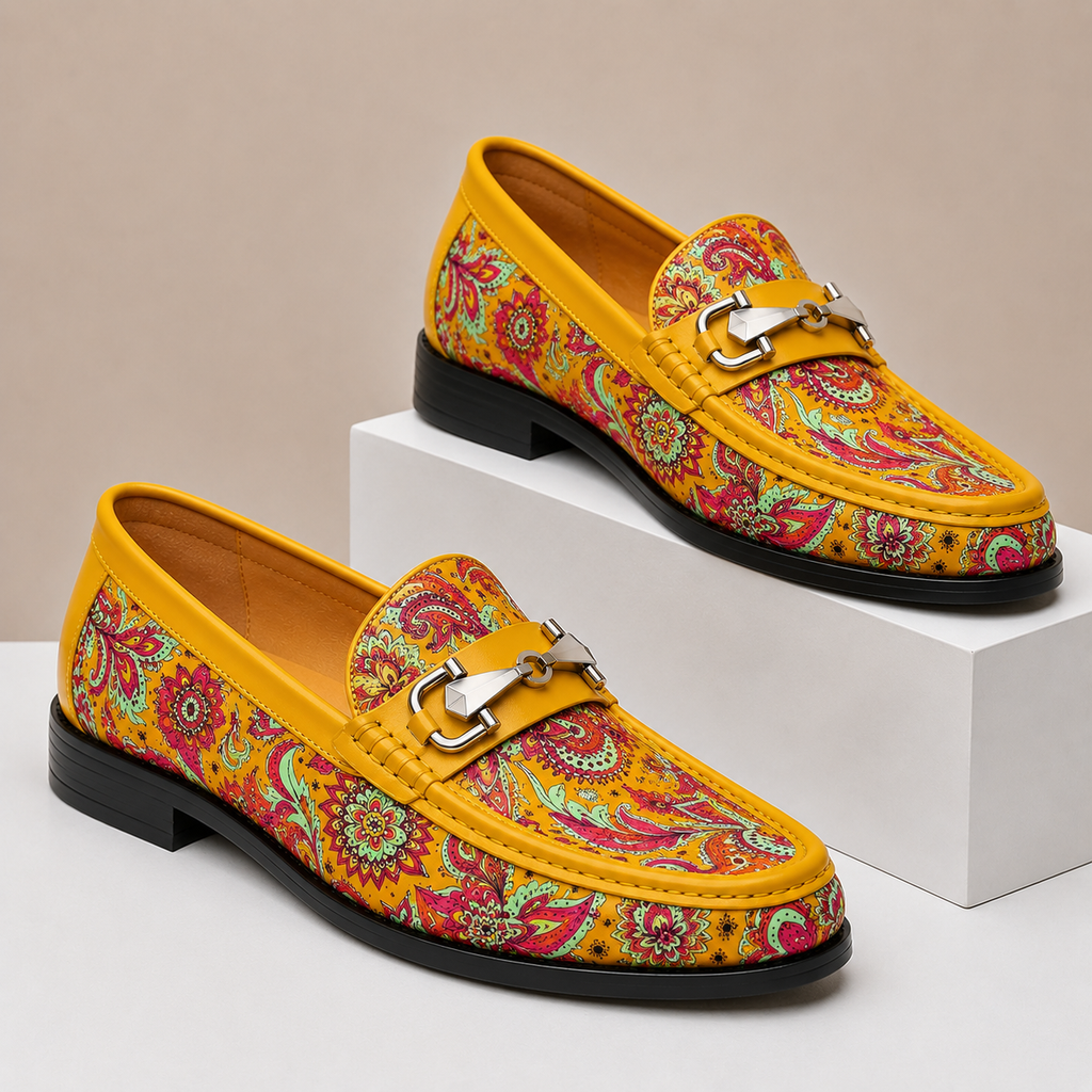 Talani Cowhide Leather Loafers