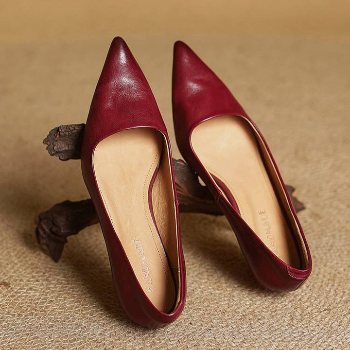Sienna Genuine Leather Heels