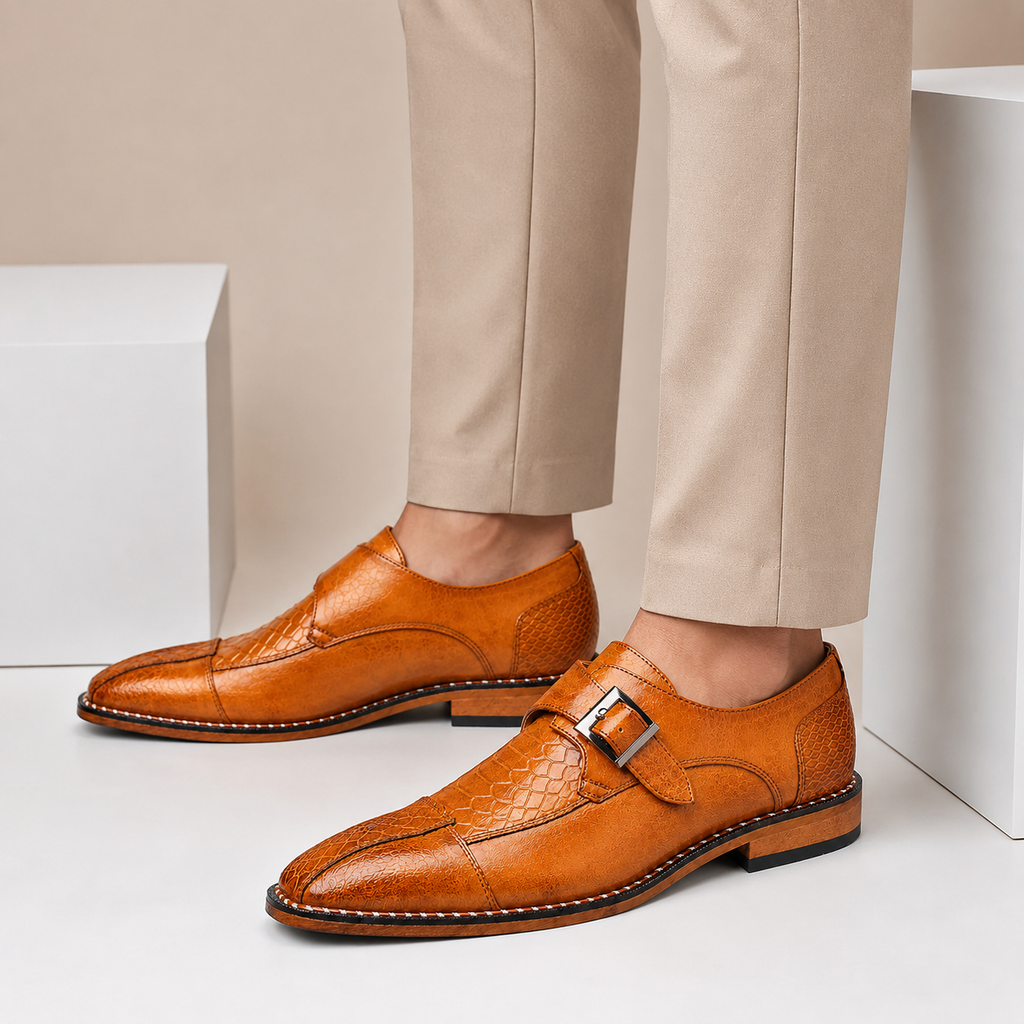 Orvello Genuine Leather Shoes