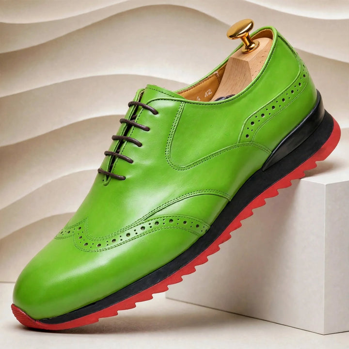 Dravelli Cowhide Leather Sneakers
