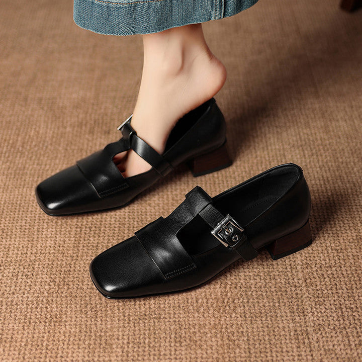 Sofia Genuine Leather Heels