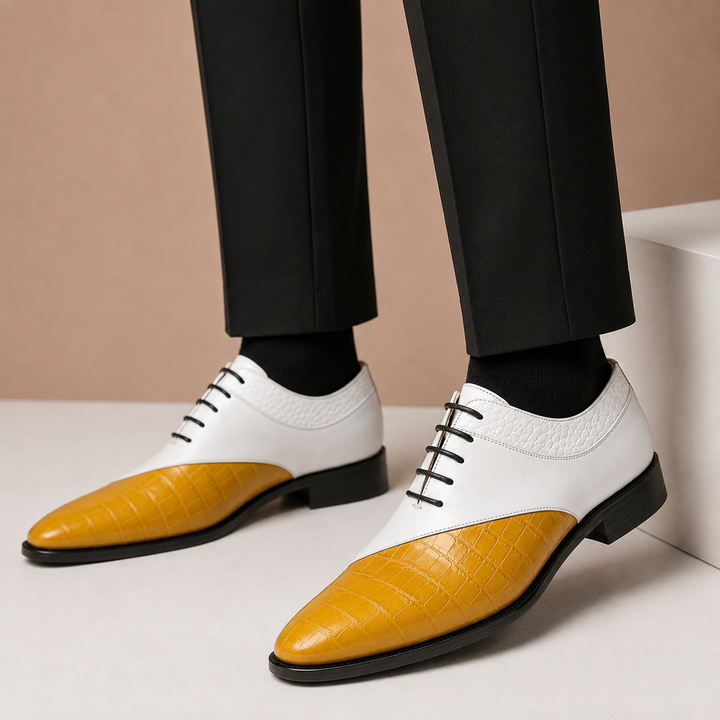 Marcello Cowhide Leather Shoes