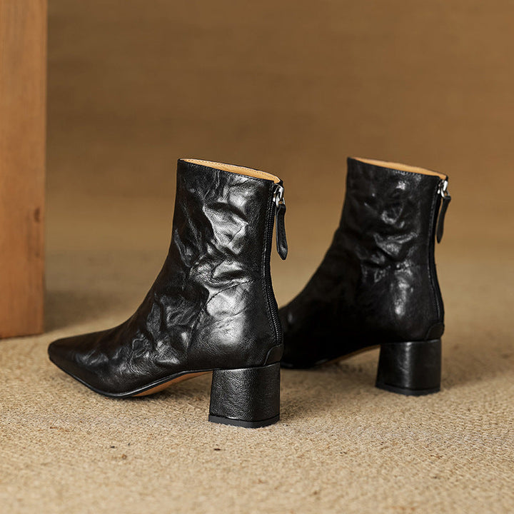 Livia Genuine Leather Boots