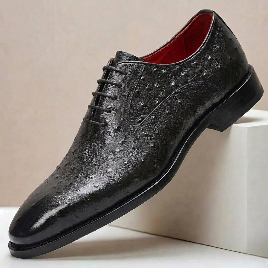 Remy Cowhide Leather Shoes
