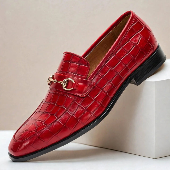 Valdieri Cowhide Leather Loafers