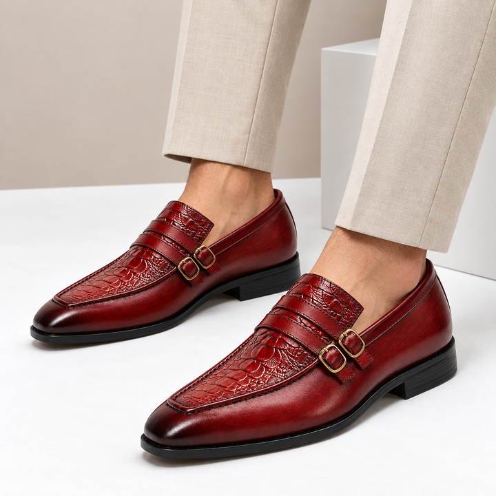 Cavenzo Cowhide Leather Loafers