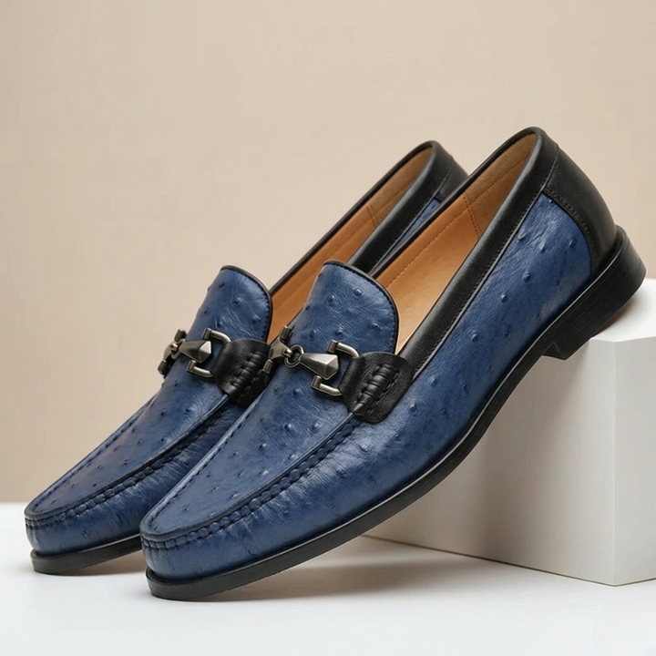 Elvanti Cowhide Leather Loafers