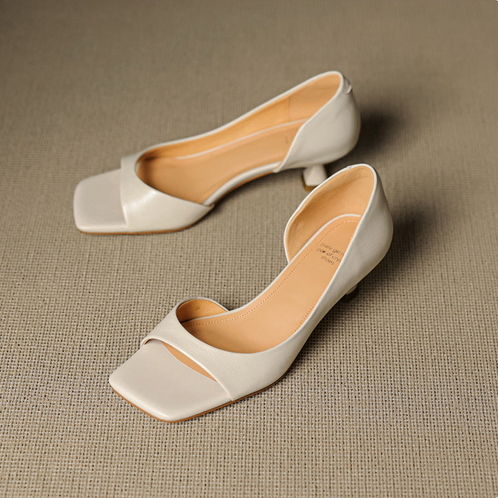 Dalia Genuine Leather Heels
