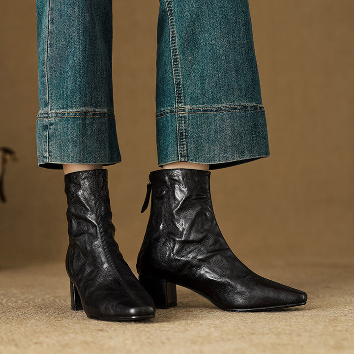 Livia Genuine Leather Boots