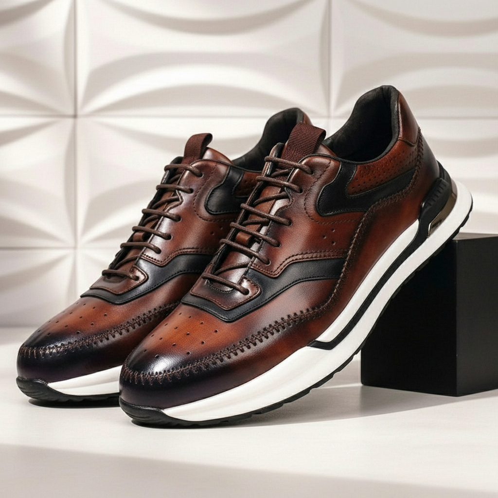Mastelli Cowhide Leather Sneakers