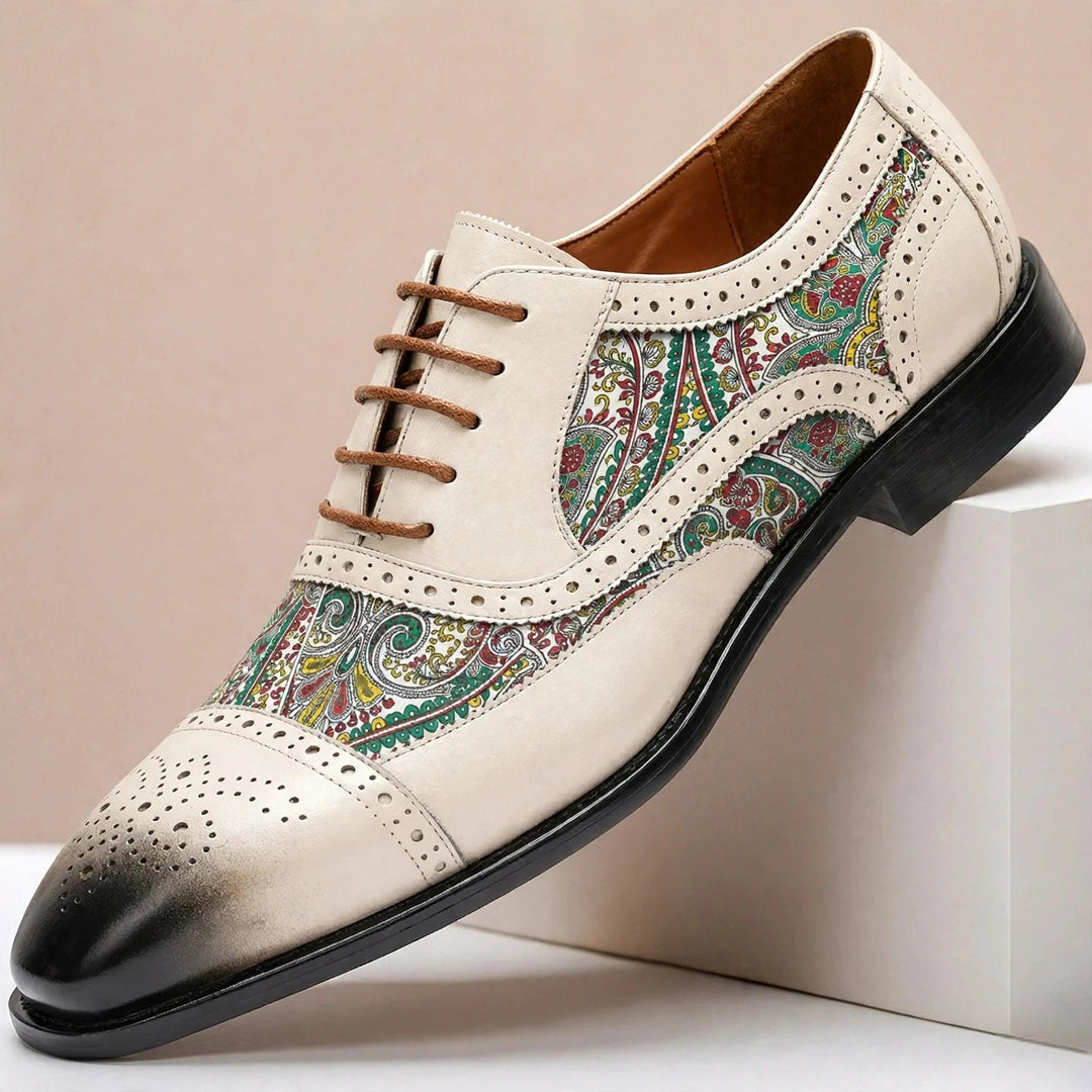 Varello Cowhide Leather Shoes