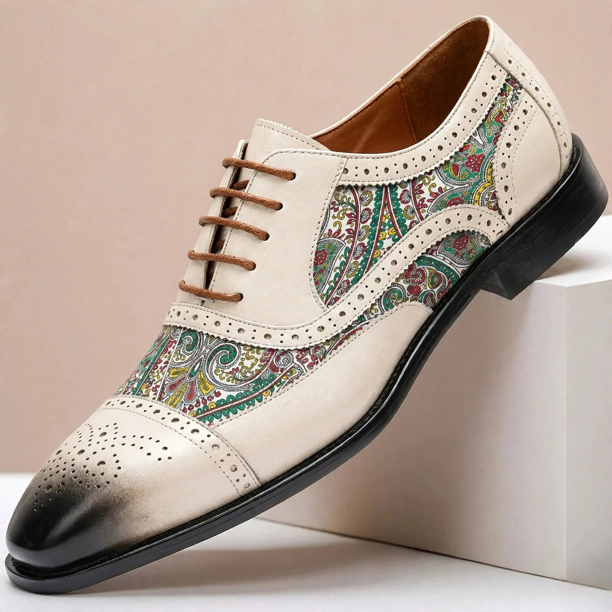 Varello Cowhide Leather Shoes