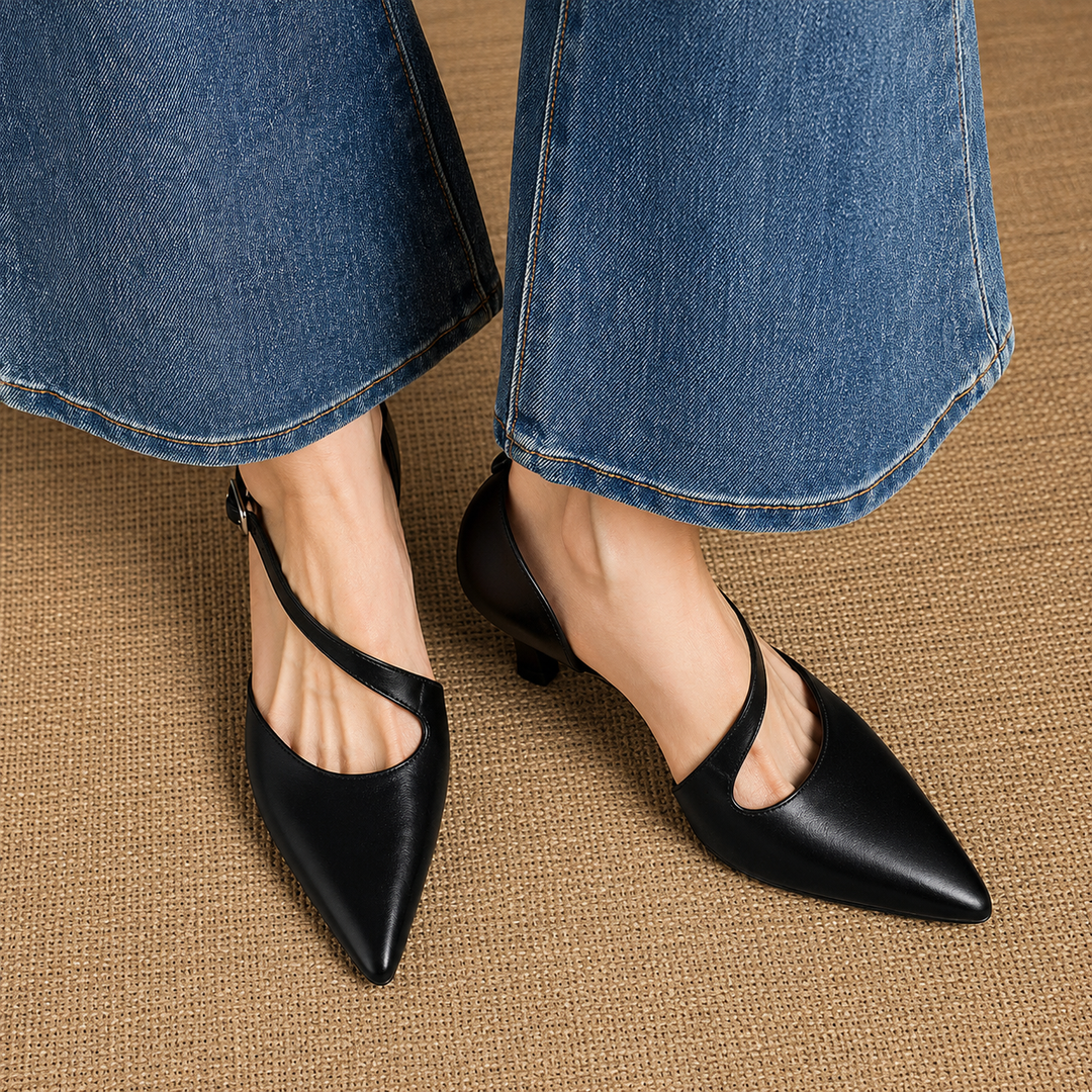 Vella Genuine Leather Heels