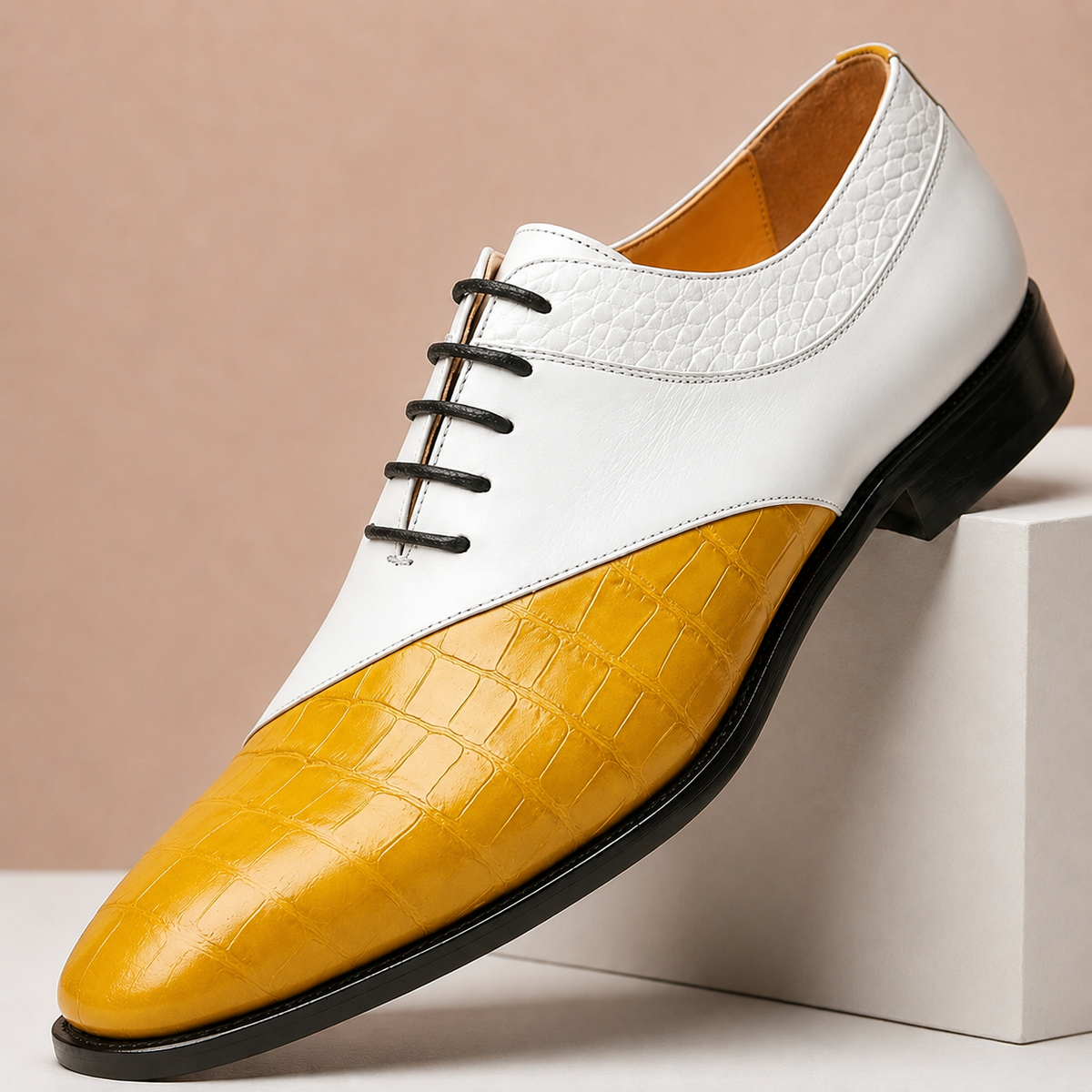 Marcello Cowhide Leather Shoes