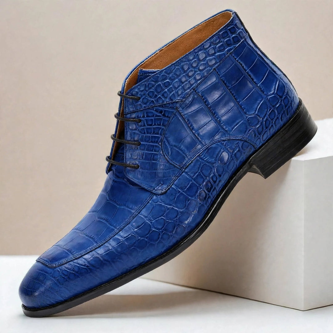 Farentino Cowhide Leather Boots