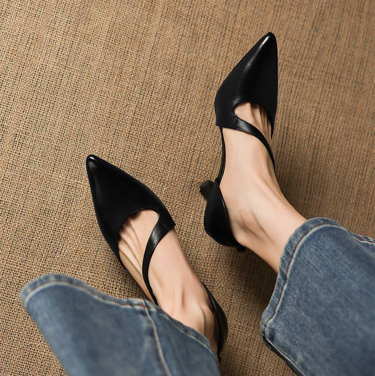 Vella Genuine Leather Heels