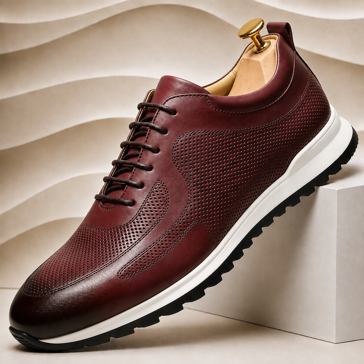Valente Cowhide Leather Sneakers