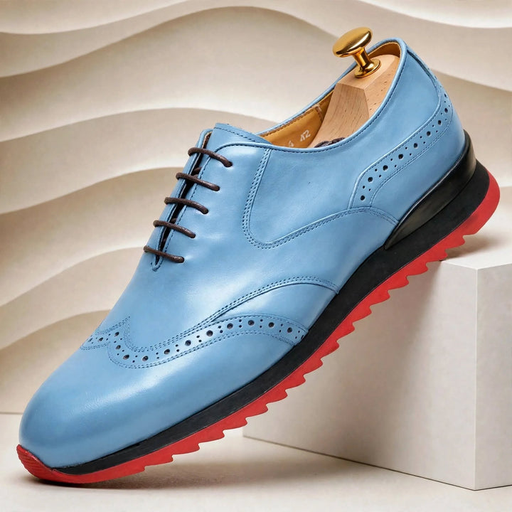 Dravelli Cowhide Leather Sneakers