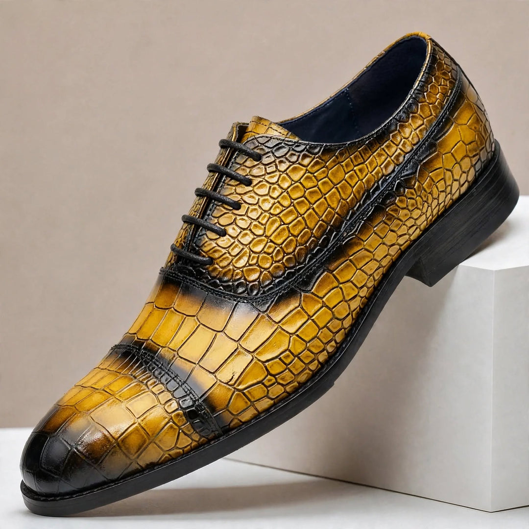 Orsenti Cowhide Leather Shoes