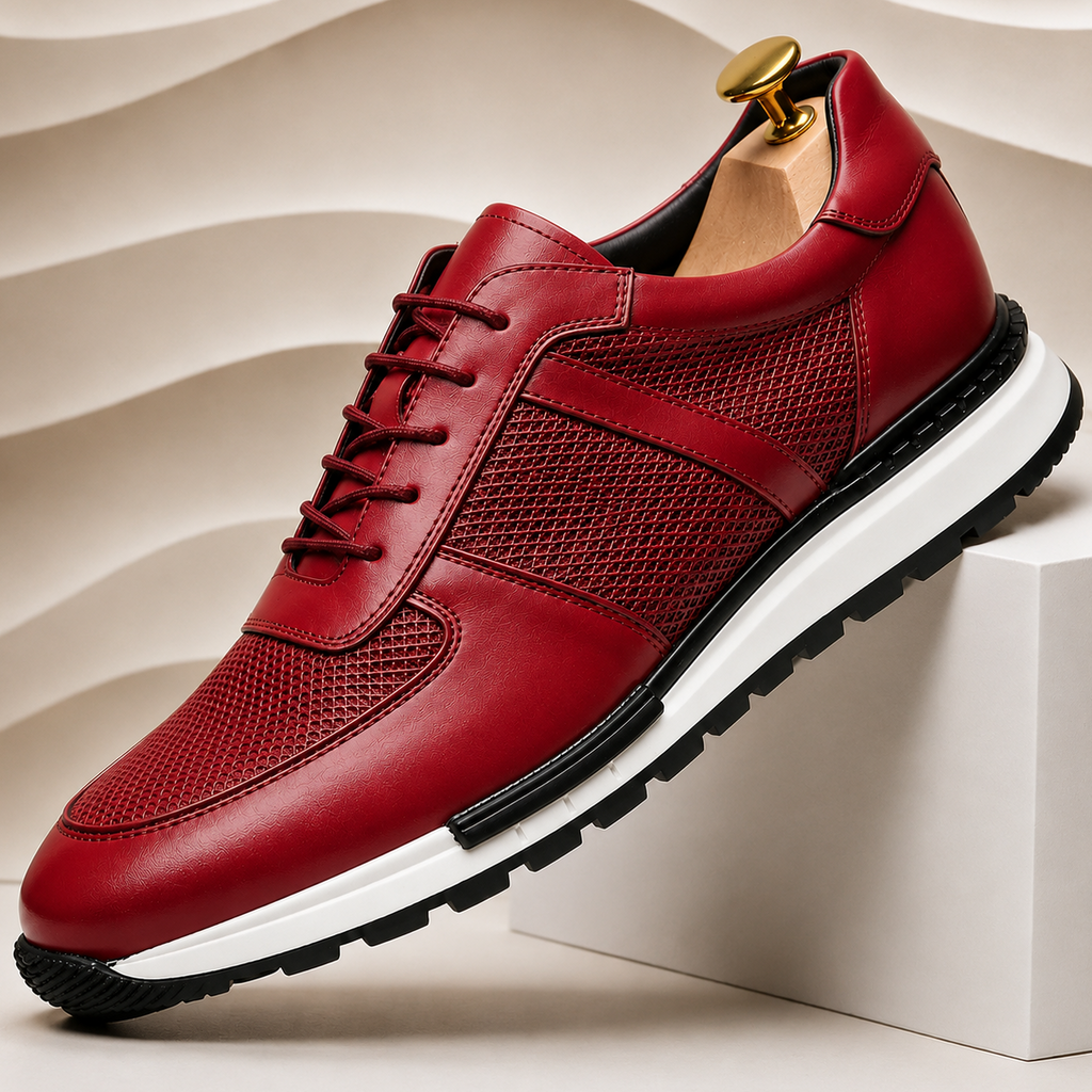 Marzani Cowhide Leather Sneakers