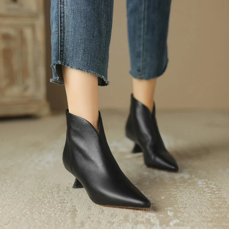 Talia Leather Boots