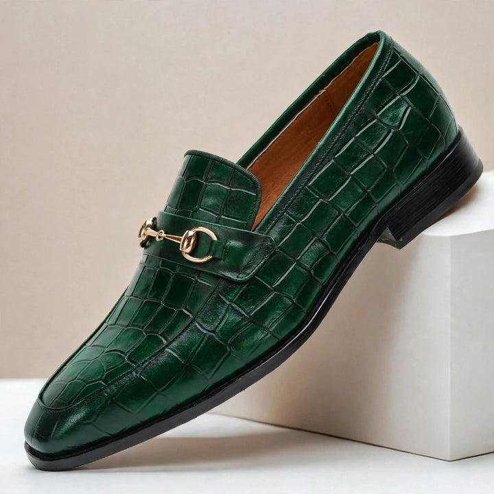 Valdieri Cowhide Leather Loafers