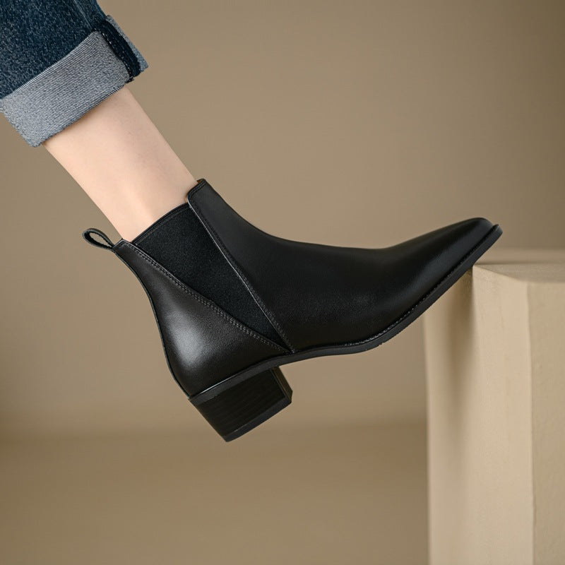 Faye Genuine Leather Boots