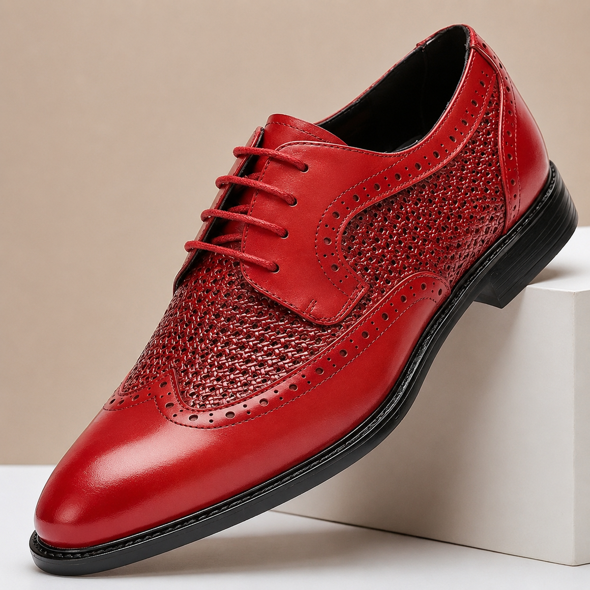 Lucenti Cowhide Leather Shoes