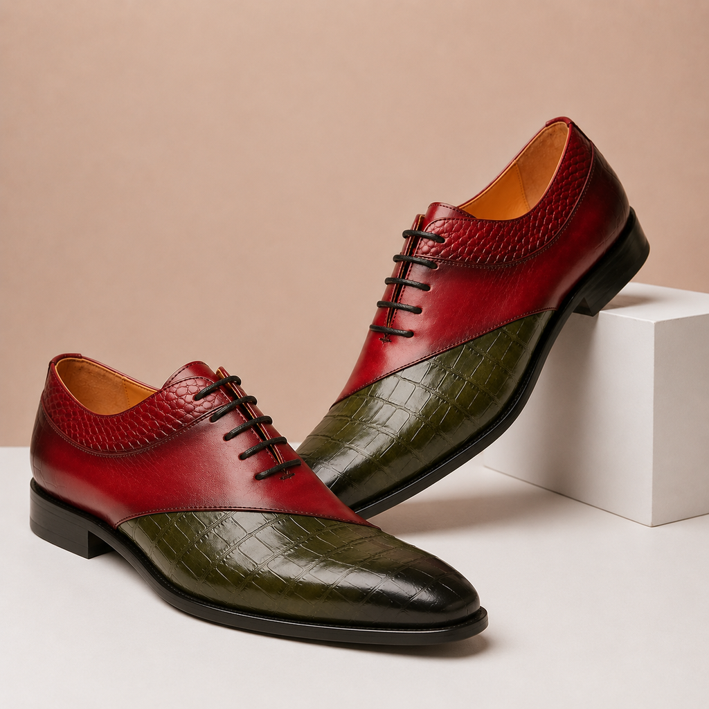 Marcello Cowhide Leather Shoes