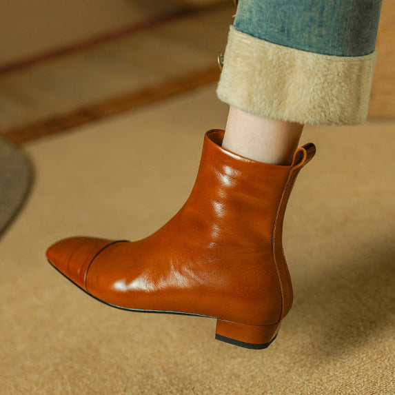 Leona Genuine Leather Boots