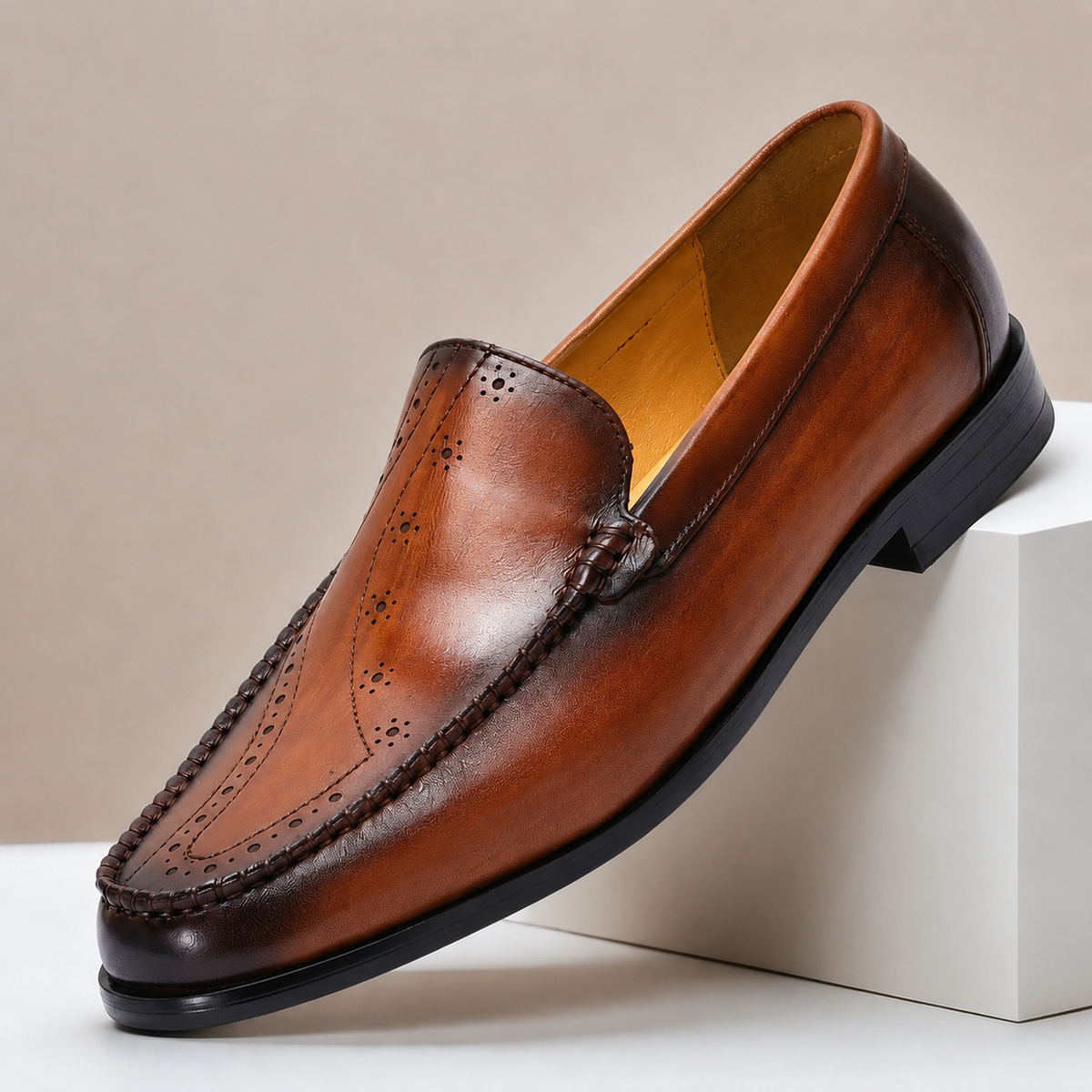 Bellcanti Cowhide Leather Loafers