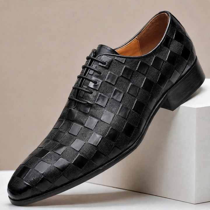 Cazmero Cowhide Leather Shoes