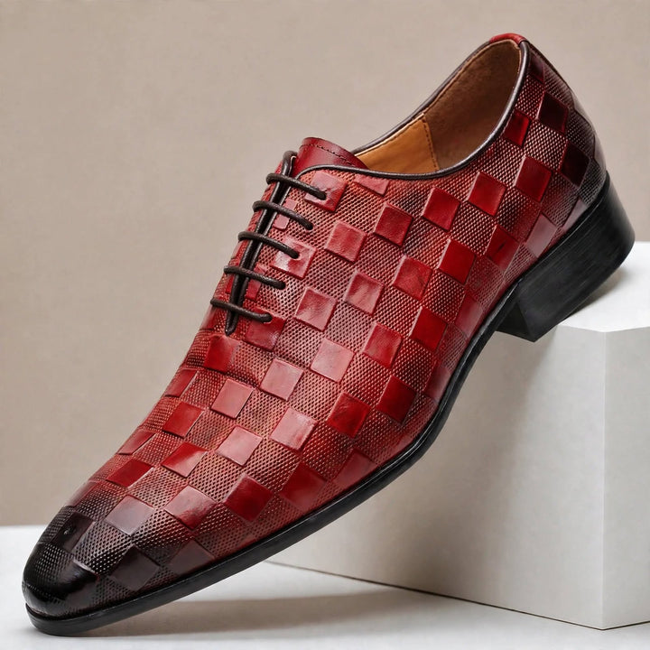 Cazmero Cowhide Leather Shoes