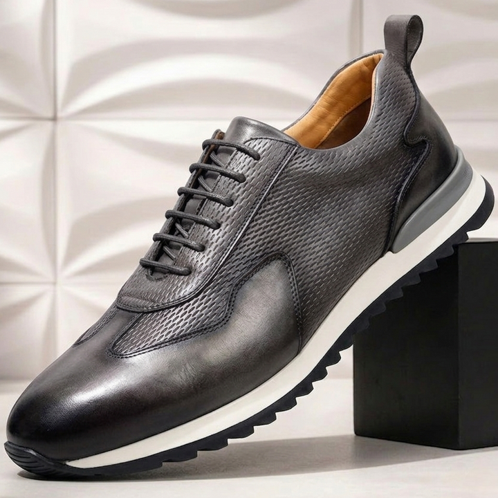Valciani Cowhide Leather Sneakers