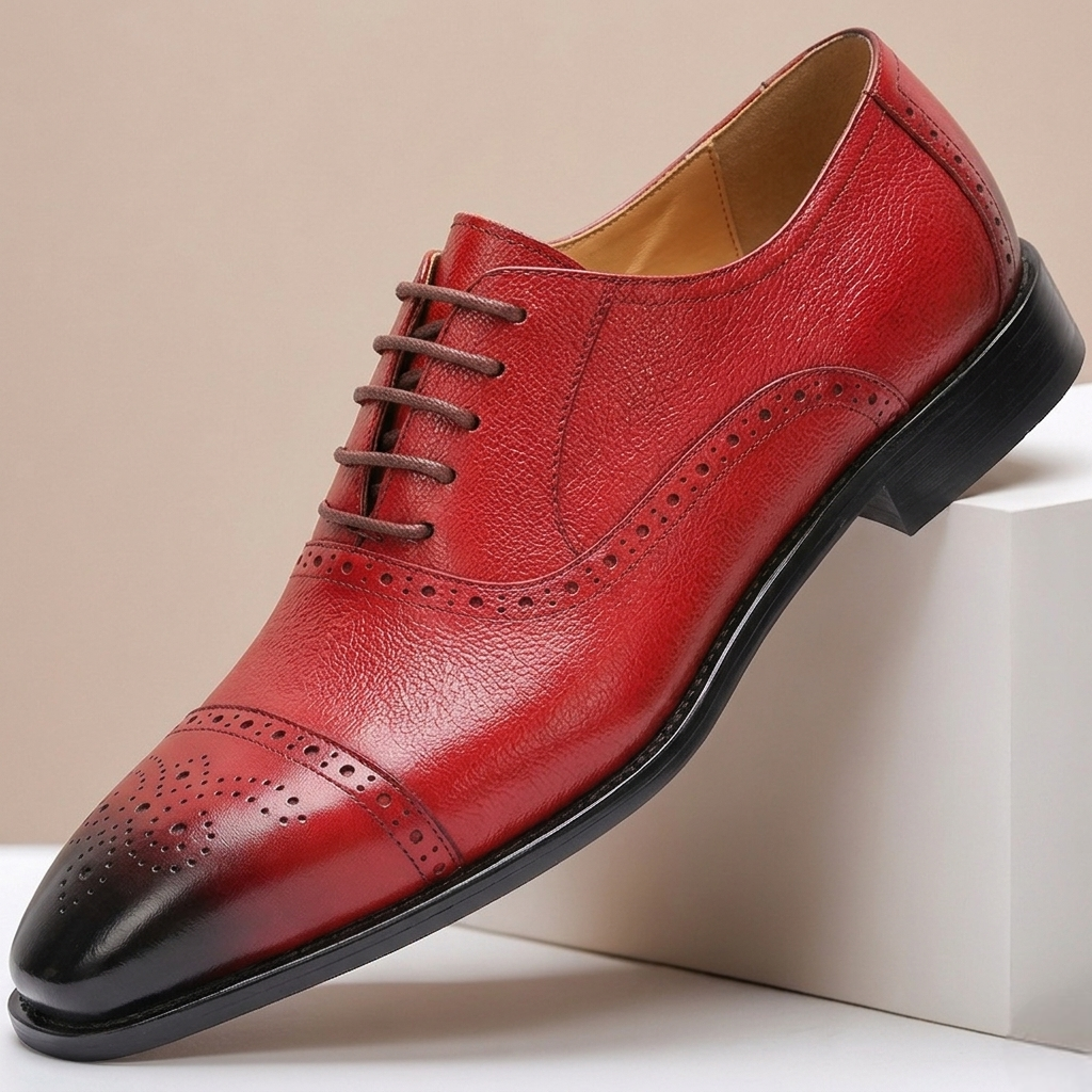 Virelli Cowhide Leather Shoes