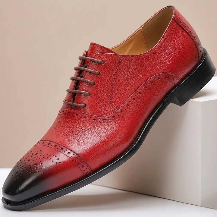 Virelli Cowhide Leather Shoes