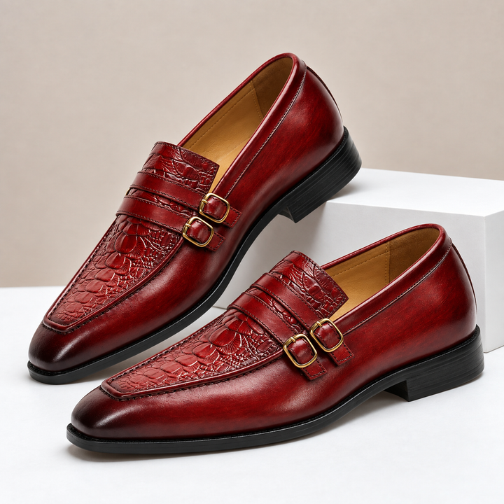 Cavenzo Cowhide Leather Loafers