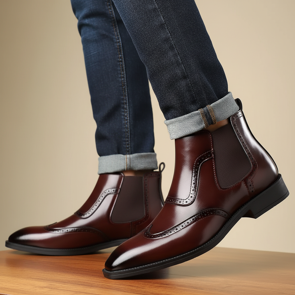 Gravelle Genuine Leather Boots