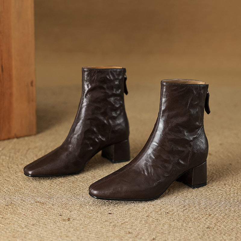 Livia Genuine Leather Boots