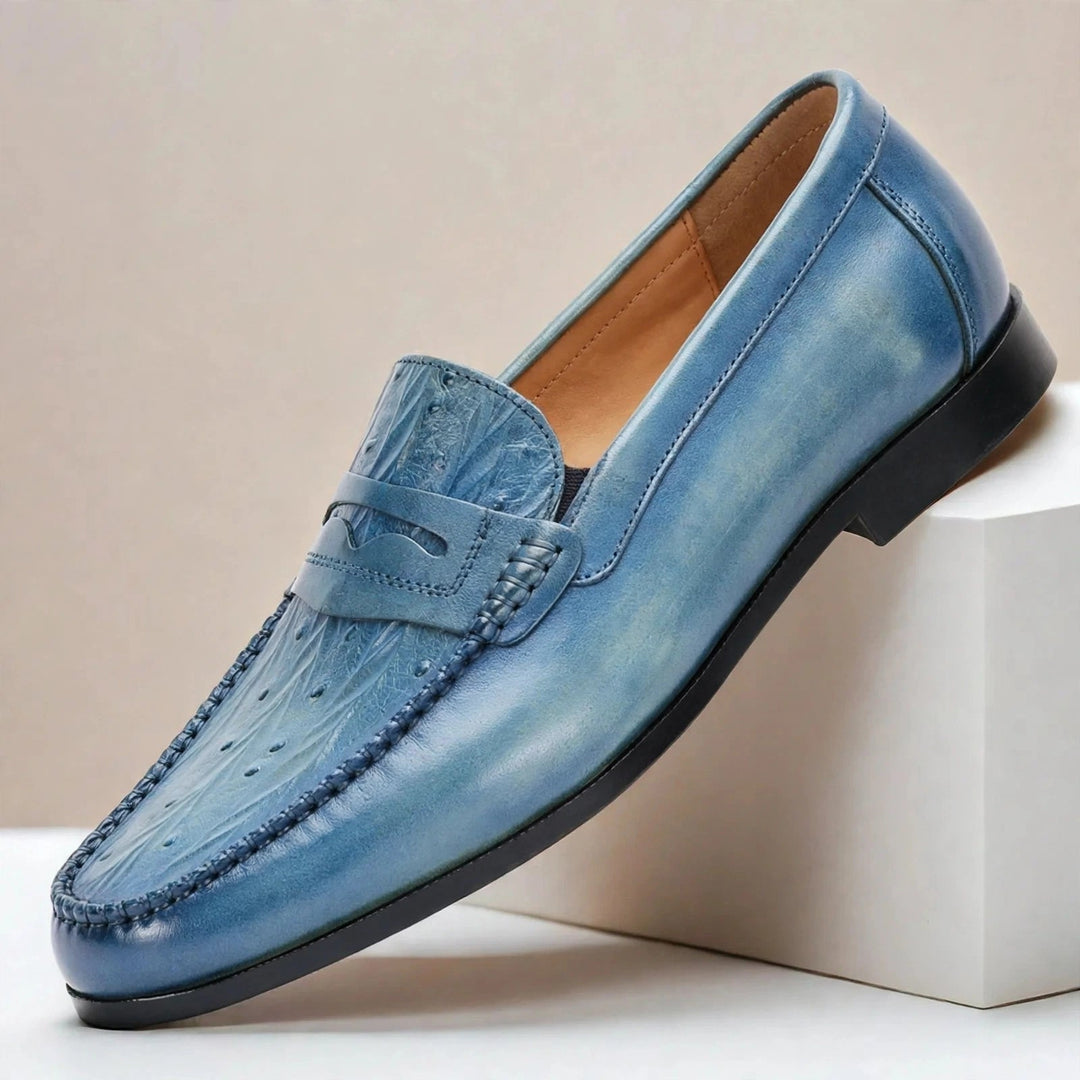 Orvessi Cowhide Leather Loafers