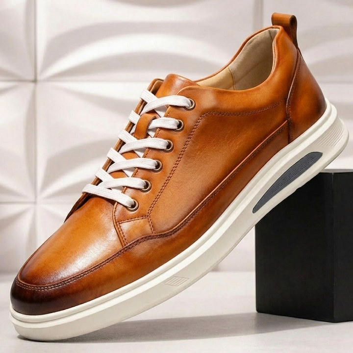 Talla Cowhide Leather Sneakers
