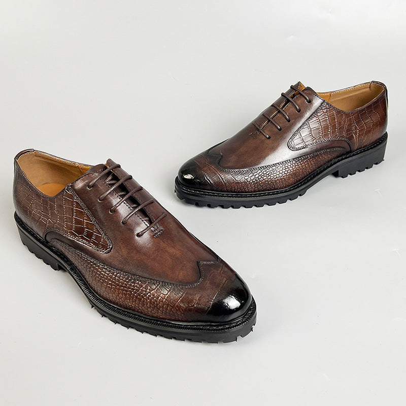 Montelli Cowhide Leather Shoes
