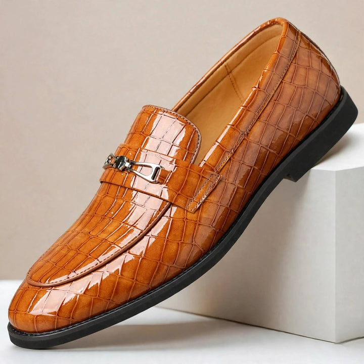 Elvian Leather Loafers — photo 3