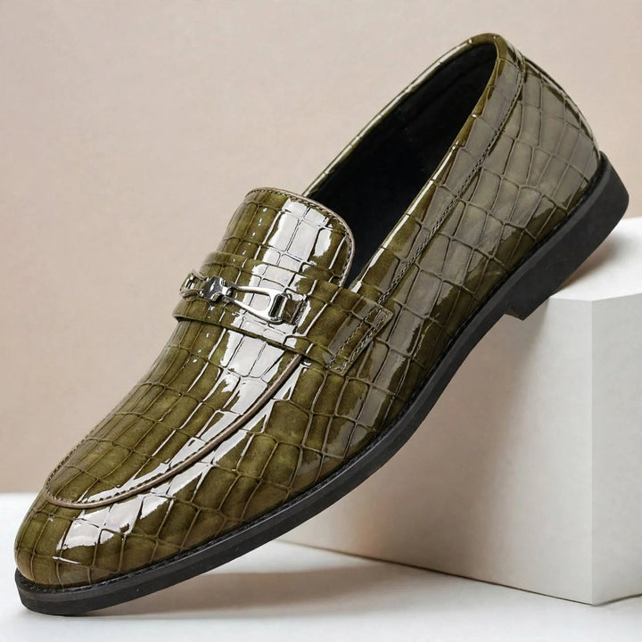Elvian Leather Loafers — photo 6