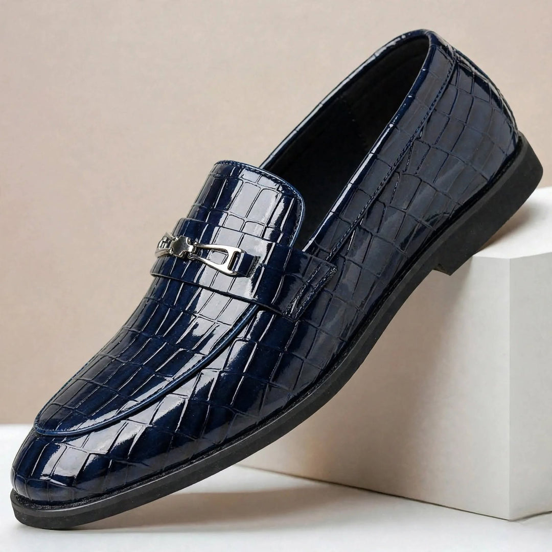 Elvian Leather Loafers — photo 7