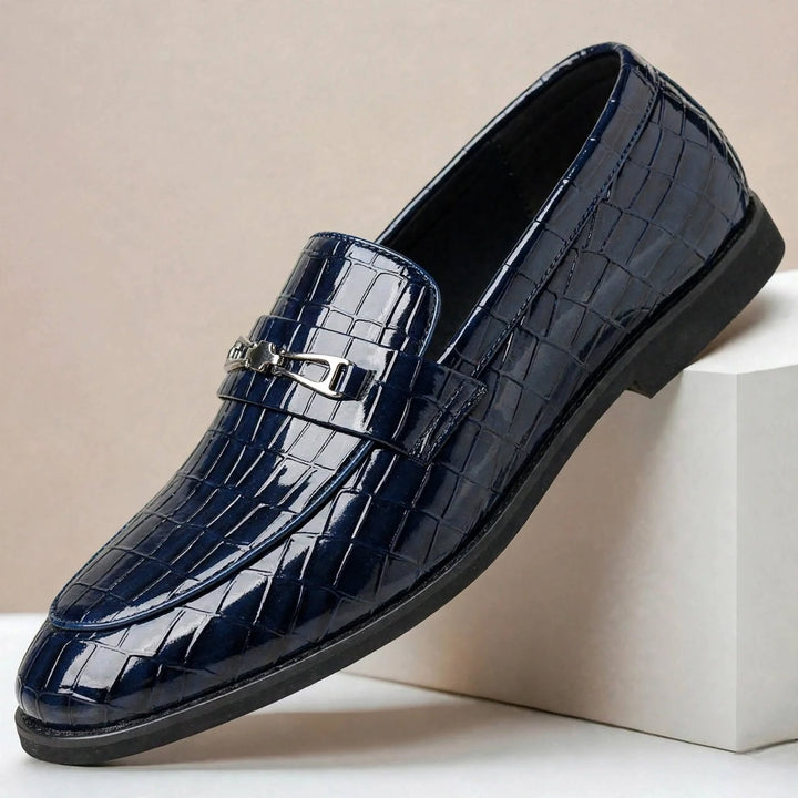 Elvian Leather Loafers — photo 7