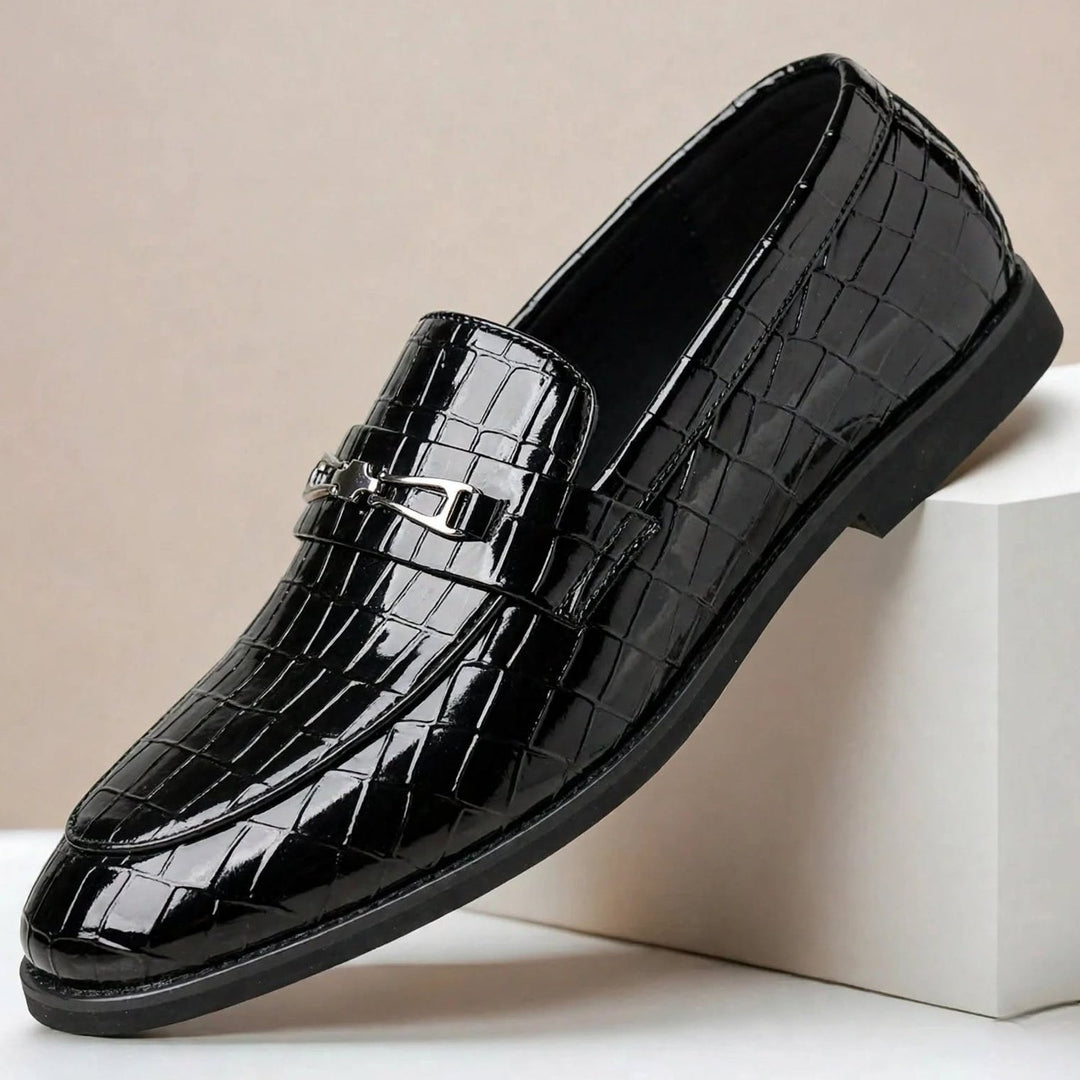 Elvian Leather Loafers — photo 8